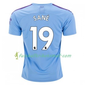 Fußballtrikots Manchester City Sane 19 2019-2020 Kurzarm Heimtrikotsatz kaufen